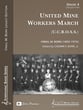 United Mine Workers March Concert Band sheet music cover